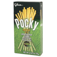 GLICO POCKY MATCHA GREEN TEA BISCUIT STICKS 固力高抹茶巧克力棒
