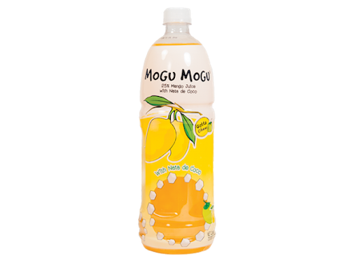 MOGU MANGO JUICE W/NATA DE COCO
椰果飲料-芒果（大）