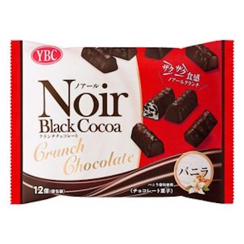 YBC NOIR BISCUIT CRUNCH CHOCOLATE - VANILLA 山崎香草巧克力餅乾